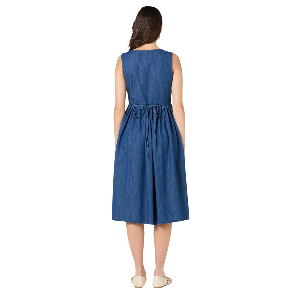 Womens-Blue-Sleeveless-Button-Front-Embroidered-Midi-Dress-4.png